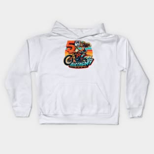 5th Birthday Kids Hoodie